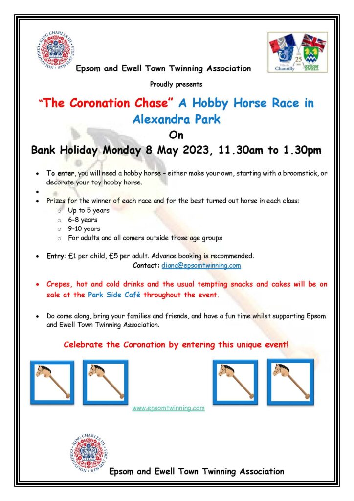 Poster for Hobby Horse Event